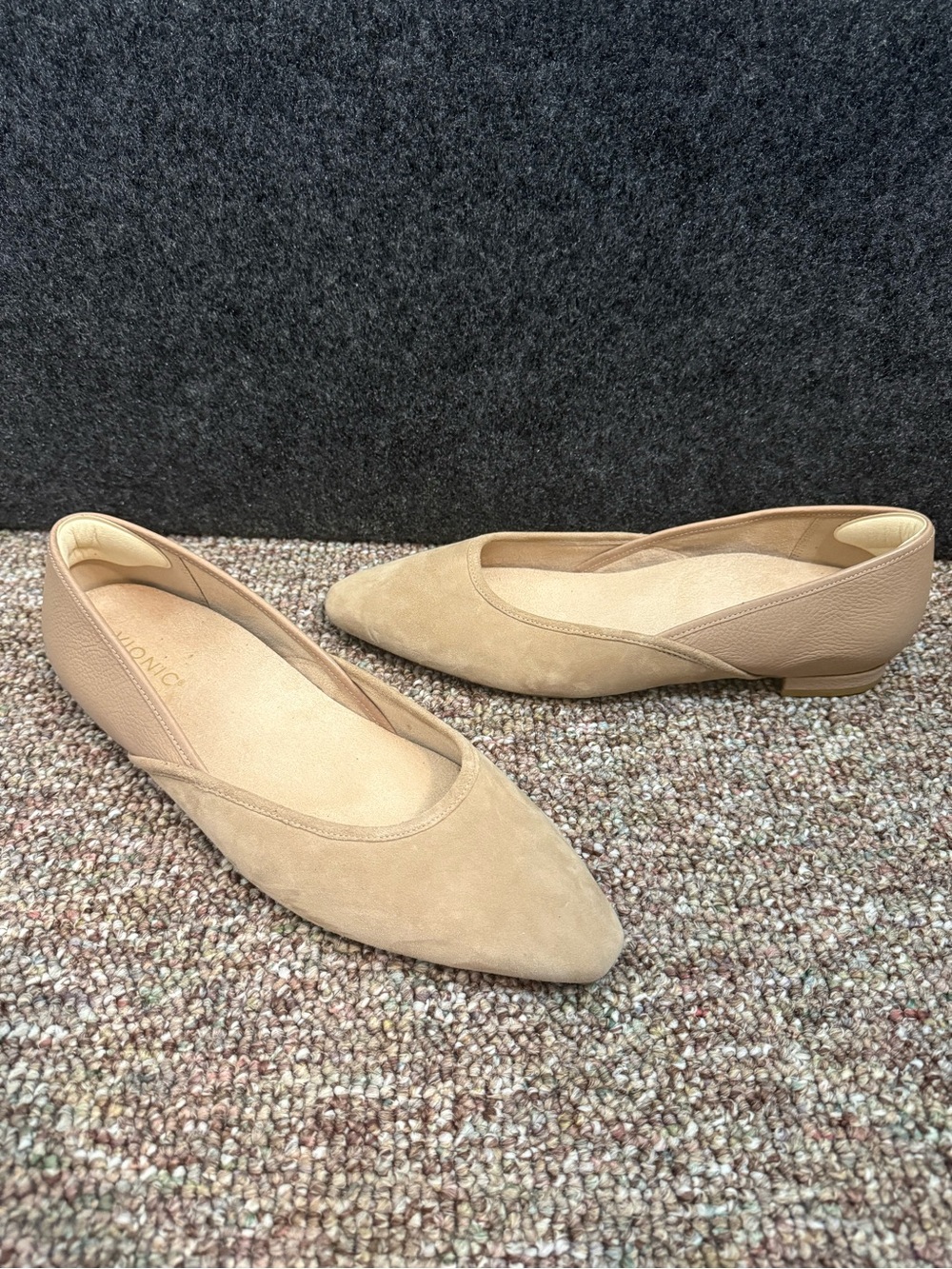 VIONIC Gracia Ballet Flat Size 12 Color Desert Sand Waxed